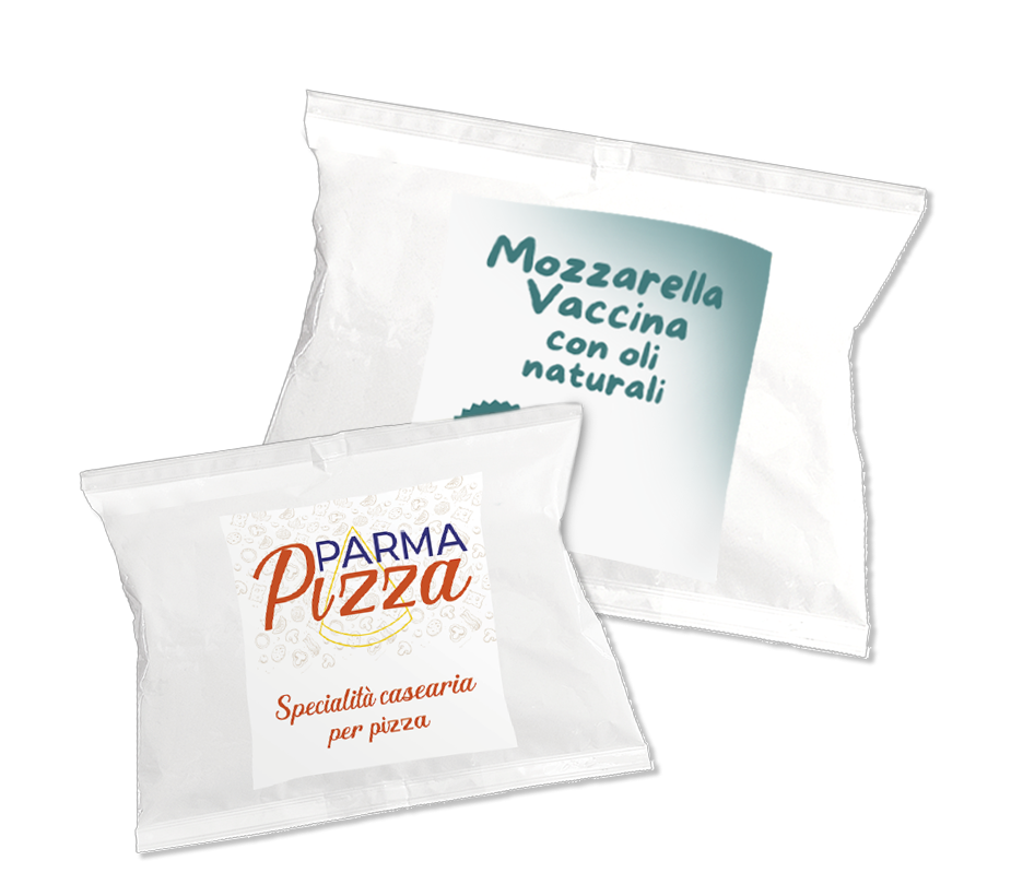 parma pizza e mozzarella mix